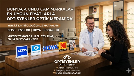 Dünyaca Tanınan Gözlük Camı ...